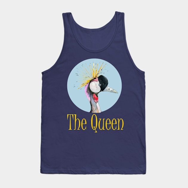 The Queen Tank Top by The Art Aroma